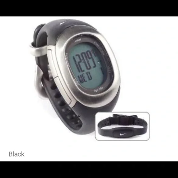 Nike watch and heart rate monitor- Opened Box Nike Triax C3 Wristwatch Heart Rate Monitoring Watch In Box  main image 2